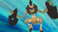 Kleavor as seen in the anime (Image via The Pokemon Company)